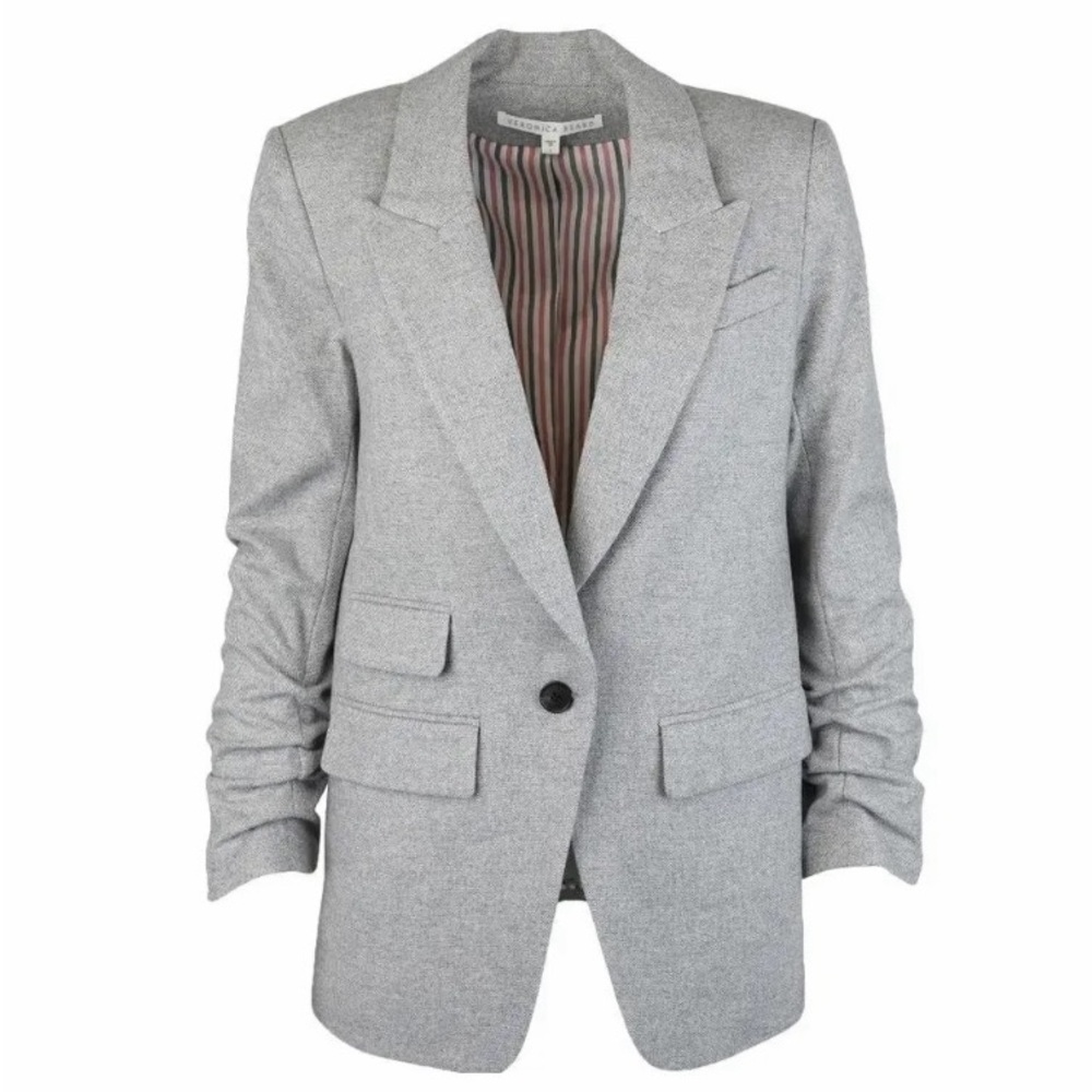 Veronica Beard Scuba-Style Blazer + Hoodie Dickey Insert – Women’s 00